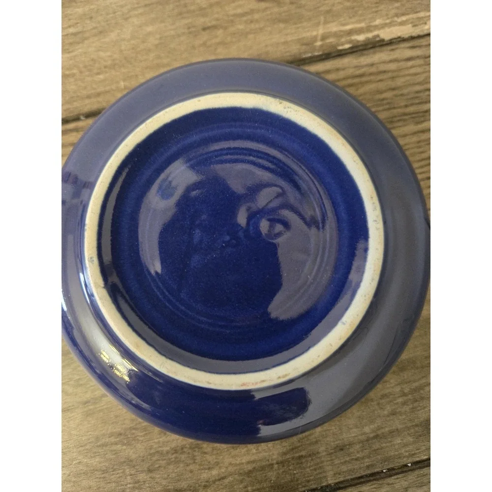 Vintage Fiesta HLC Homer Laughlin Cobalt Blue 5.5